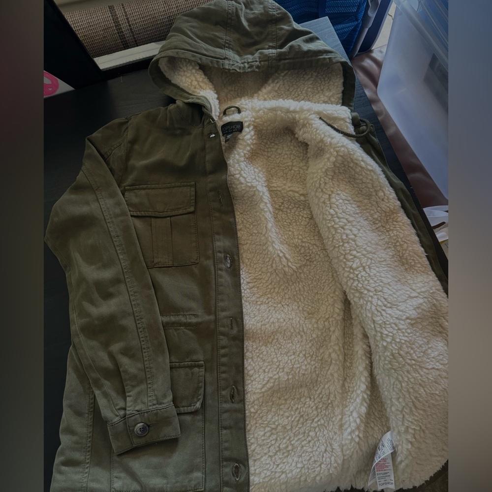TopShop Sherpa Jacket